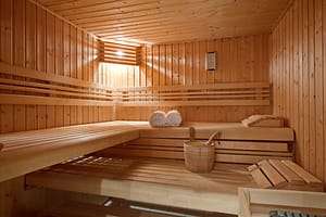 sauna after workout & sports massage