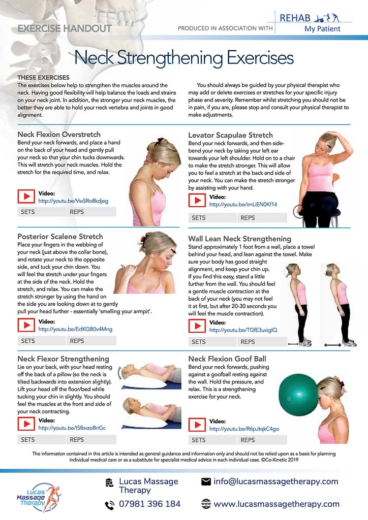 neck strengthening exercise