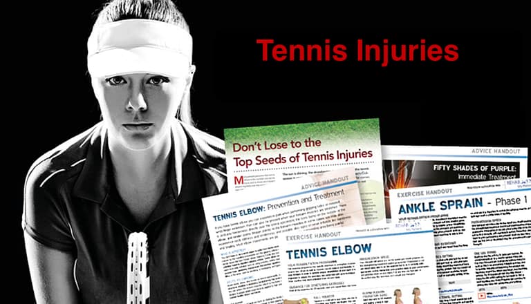 Tennis injuries